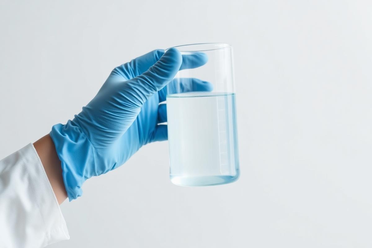 Laboratory water sample